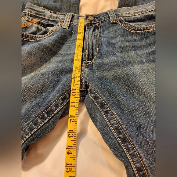 Ariat Men's M4 Relaxed Bootcut Jeans in Classic Blue - 30x32 - Picture 6 of 9